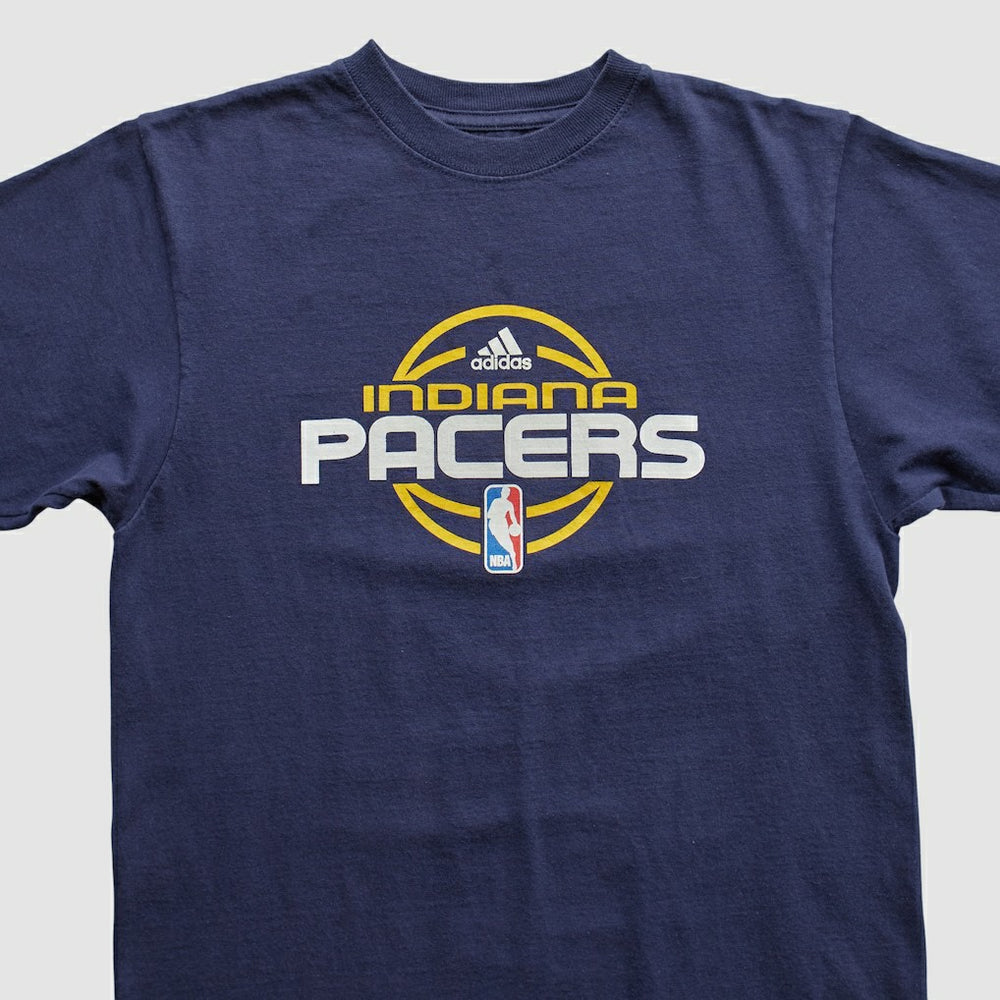 Adidas Indiana Pacers 2000s T-shirt Navy Vintage