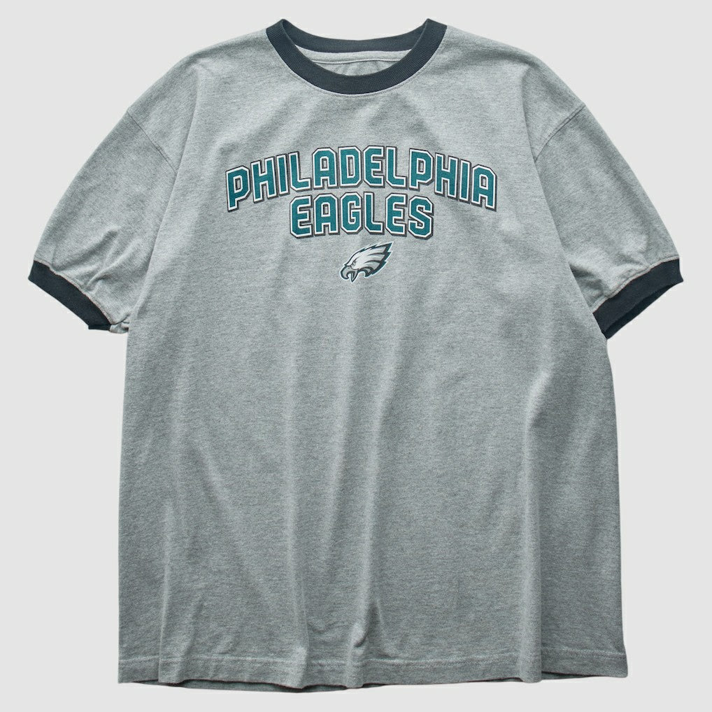 Philadelphia Eagles Reebok 2000s T-shirt - Heather Gray Vintage - Fanatics