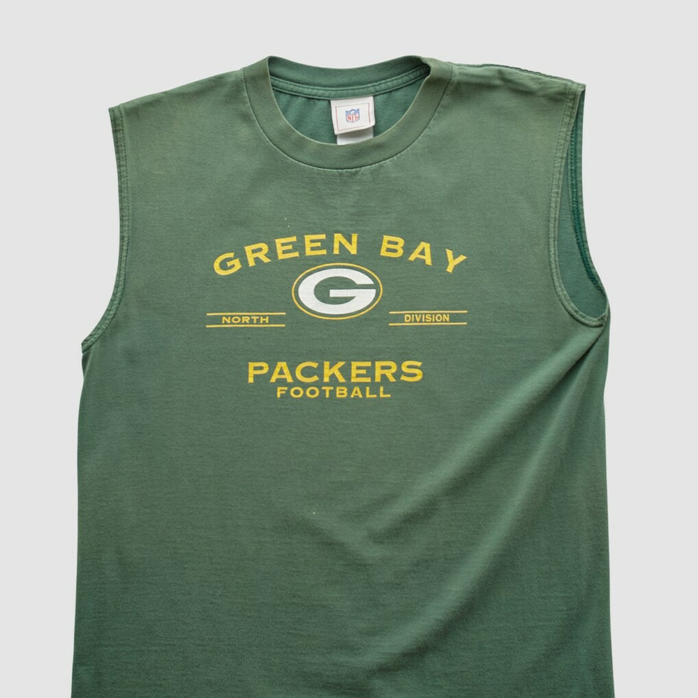 Green Bay Packers NFL 2000s Tank - Green Vintage - Fanatics