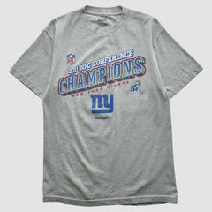 New York Giants Reebok 2011 T-shirt - Heather Gray Vintage - Fanatics