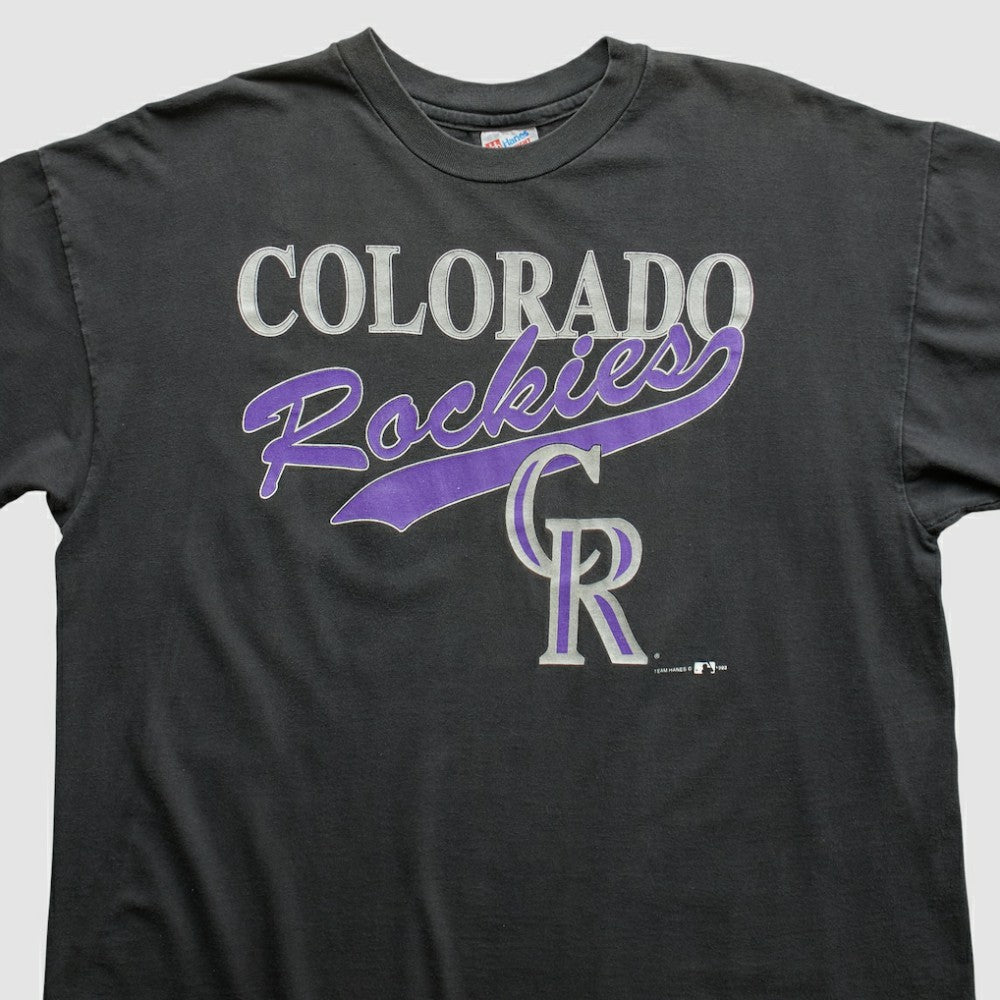 Colorado Rockies Hanes 90s T-shirt Online