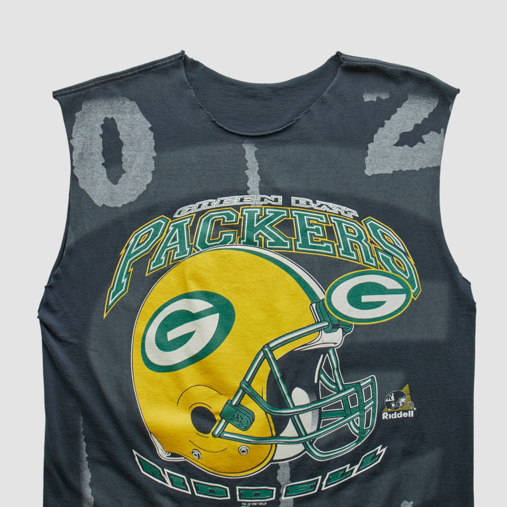 Green Bay Packers 1997 Tank - Charcoal Vintage - Fanatics