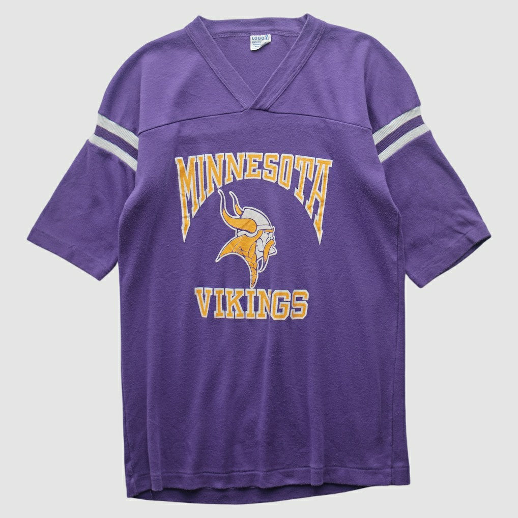 Minnesota Vikings Logo 7 90s T-shirt - Purple Vintage - Fanatics