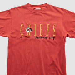 Kansas City Chiefs Tultex 90s T-shirt - Red Vintage - Fanatics