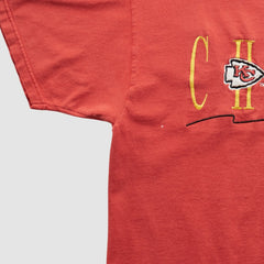 Kansas City Chiefs Tultex 90s T-shirt - Red Vintage - Fanatics