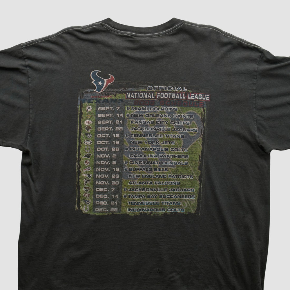 Houston Texans NFL 2000s T-shirt - Charcoal Vintage - Fanatics