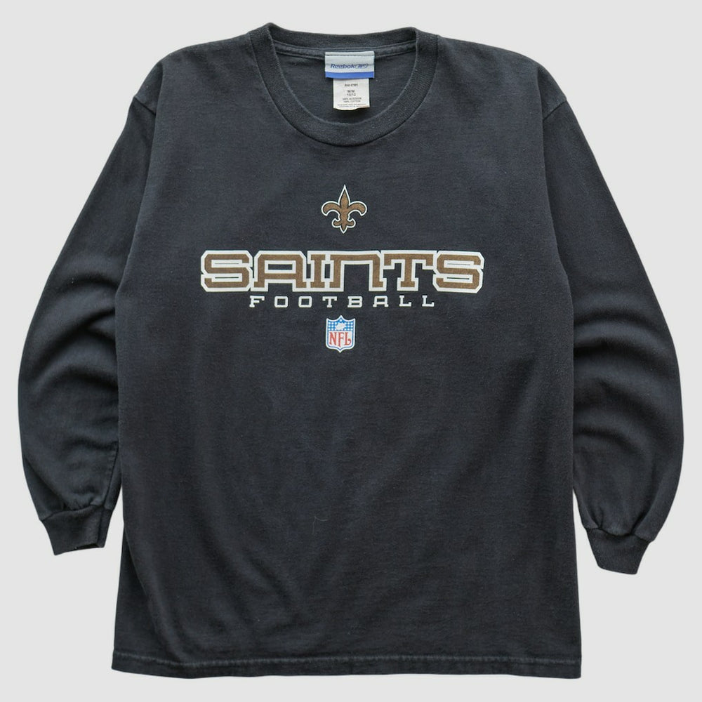 New Orleans Saints Reebok 2000s Pullover Sweatshirt - Black Vintage - Fanatics