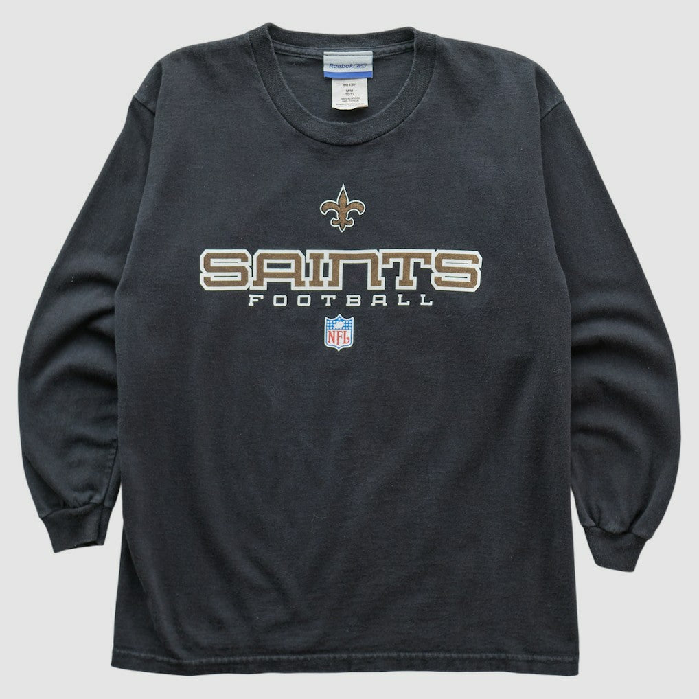 New Orleans Saints Reebok 2000s Pullover Sweatshirt - Black Vintage - Fanatics