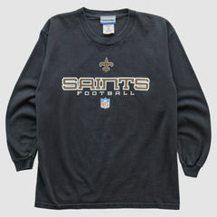 New Orleans Saints Reebok 2000s Pullover Sweatshirt - Black Vintage - Fanatics