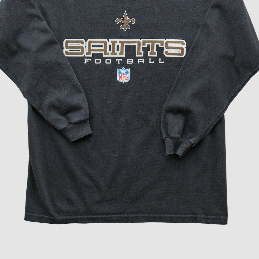 New Orleans Saints Reebok 2000s Pullover Sweatshirt - Black Vintage - Fanatics