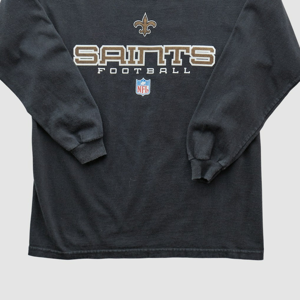 New Orleans Saints Reebok 2000s Pullover Sweatshirt - Black Vintage - Fanatics