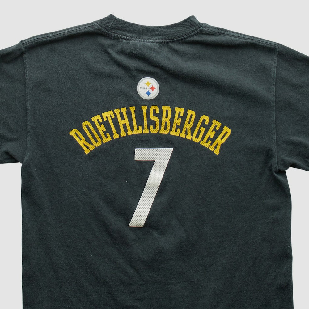 Pittsburgh Steelers Reebok 2000s T-shirt - Black Vintage - Fanatics