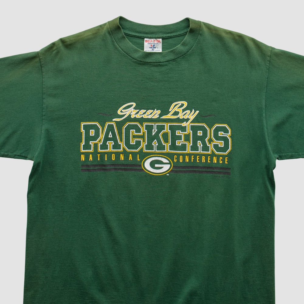 Green Bay Packers Sof Tee 2000s T-shirt - Green Vintage - Fanatics