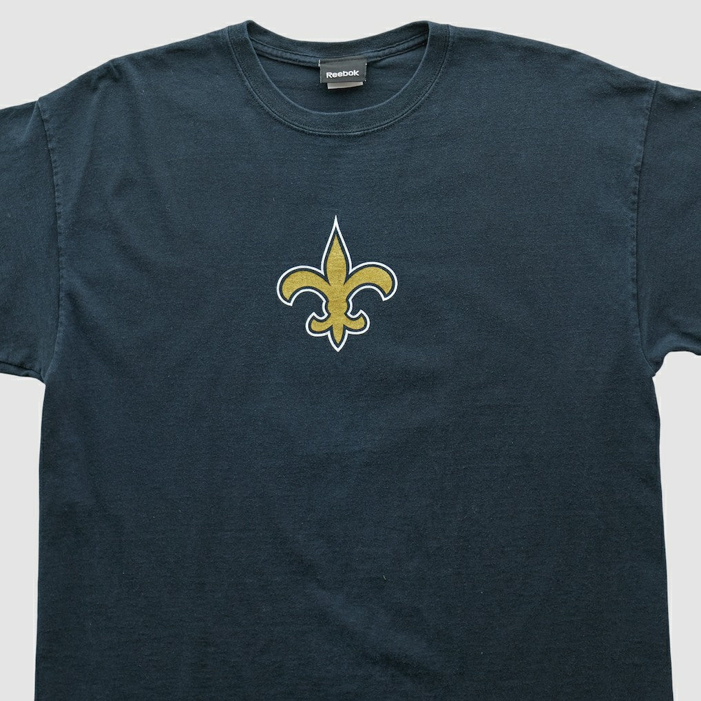 New Orleans Saints Reebok 2000s T-shirt - Navy Vintage - Fanatics