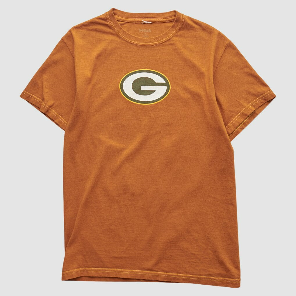 Green Bay Packers Reebok 2000s T-shirt - Orange Vintage - Fanatics