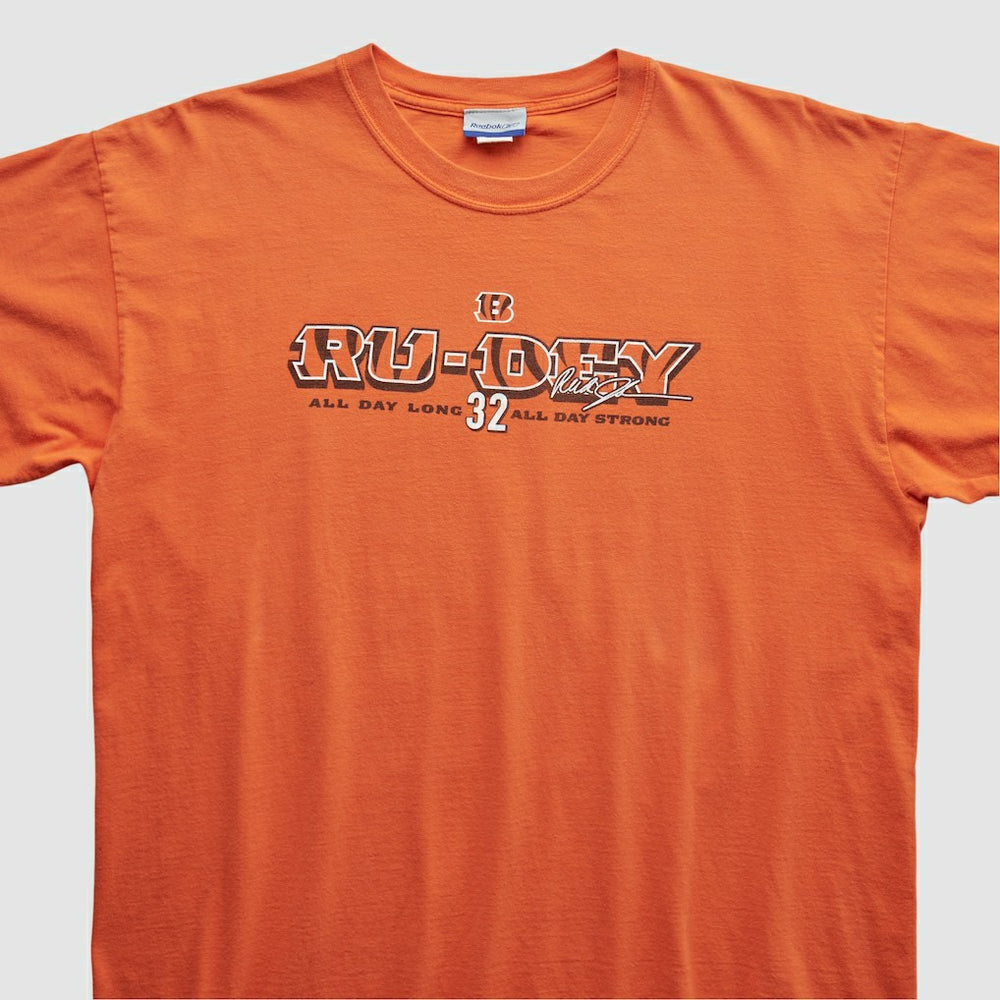 Cincinnati Bengals Reebok 2000s T-shirt - Orange Vintage - Fanatics