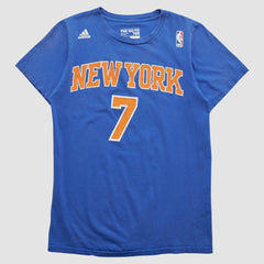 Adidas New York Knicks 2010s T-shirt Blue Vintage
