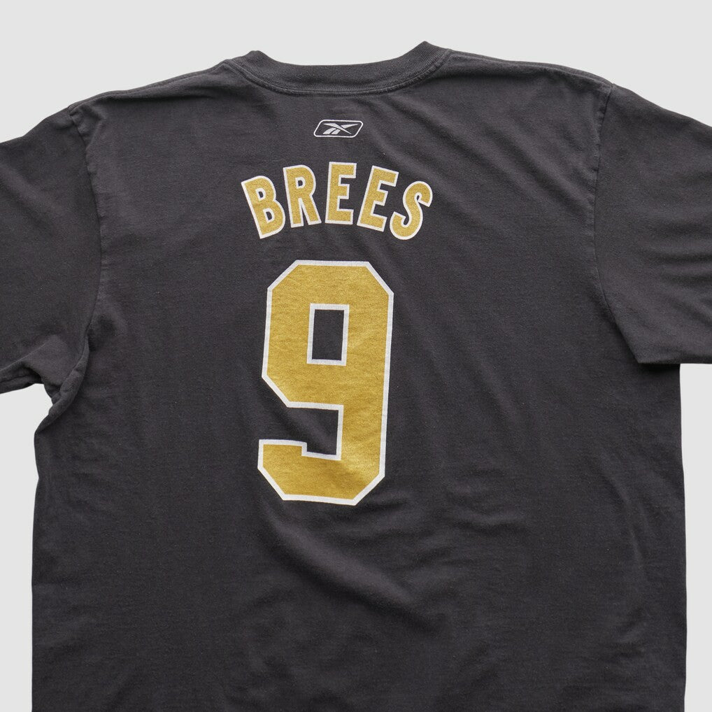 New Orleans Saints Reebok 2000s T-shirt - Black Vintage - Fanatics