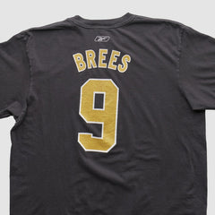 New Orleans Saints Reebok 2000s T-shirt - Black Vintage - Fanatics