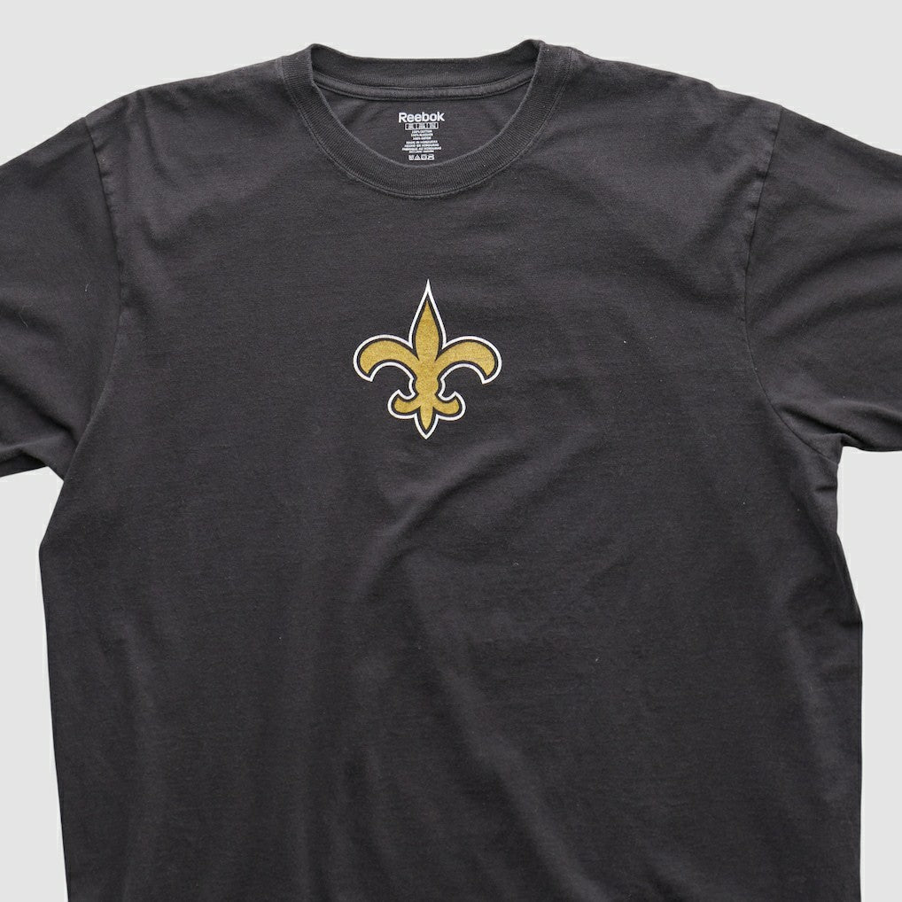 New Orleans Saints Reebok 2000s T-shirt - Black Vintage - Fanatics