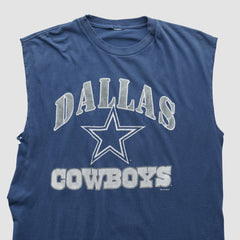 Dallas Cowboys 90s Tank - Navy Vintage - Fanatics