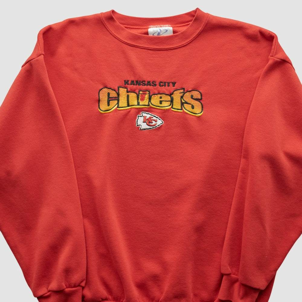 Kansas City Chiefs Logo Athletic 90s Sweatshirt - Red Vintage - Fanatics
