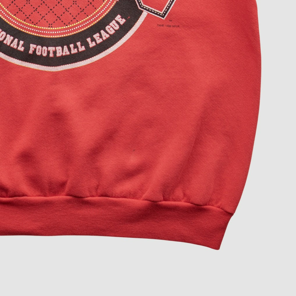 Kansas City Chiefs Hanes 90s Pullover Sweatshirt - Red Vintage - Fanatics