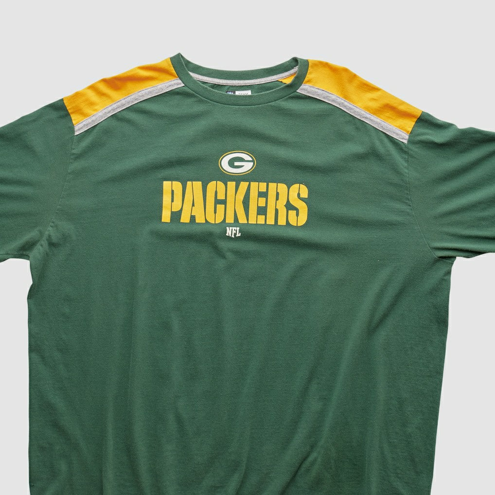Green Bay Packers NFL 2000s Long Sleeve T-shirt - Green Vintage - Fanatics