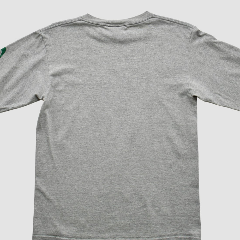 Green Bay Packers Lee Apparel 90s Long Sleeve T-shirt - Heather Gray Vintage - Fanatics