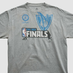 Adidas Dallas Mavericks 2011 T-shirt Heather Gray Vintage