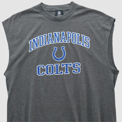 Indianapolis Colts Team Edition Apparel 2010s Tank - Dark Heather Gray Vintage - Fanatics