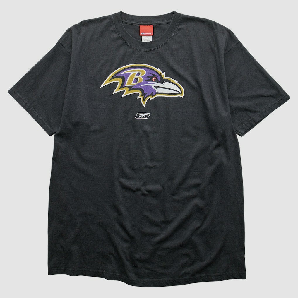Baltimore Ravens Reebok 2000s T-shirt - Black Vintage - Fanatics