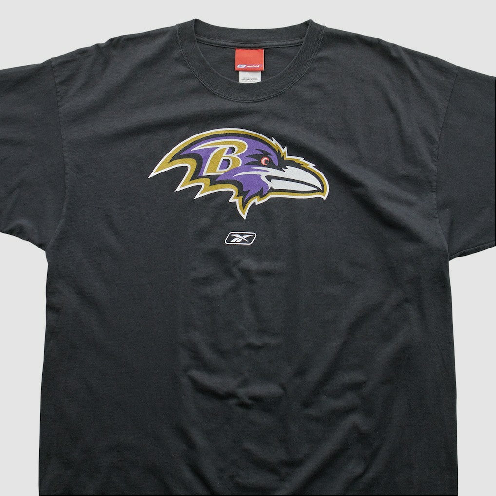 Baltimore Ravens Reebok 2000s T-shirt - Black Vintage - Fanatics