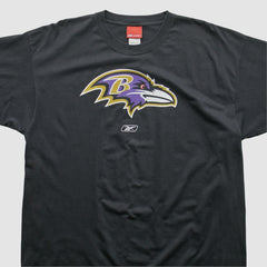 Baltimore Ravens Reebok 2000s T-shirt - Black Vintage - Fanatics