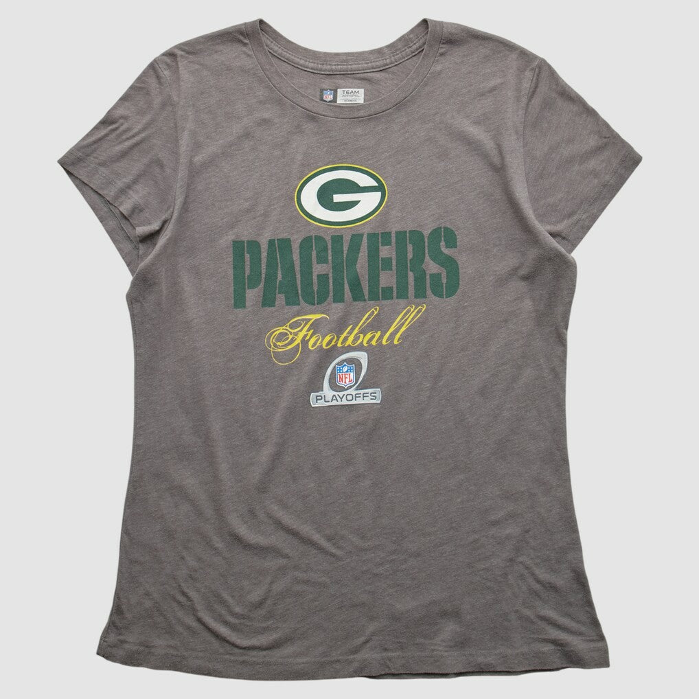 Green Bay Packers NFL 2000s T-shirt - Heather Gray Vintage - Fanatics