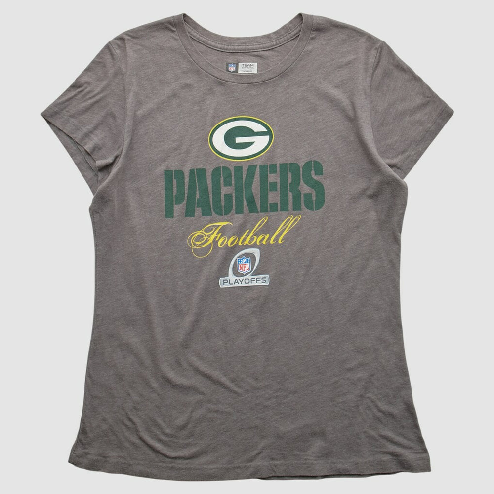 Green Bay Packers NFL 2000s T-shirt - Heather Gray Vintage - Fanatics