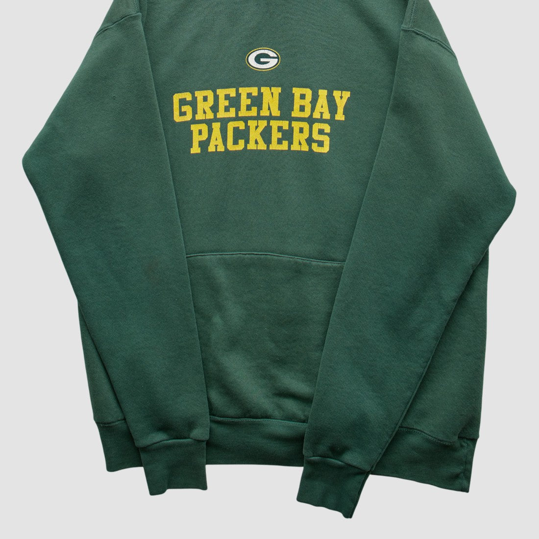 Green Bay Packers NFL 2000s Hooded Pullover Sweatshirt - Green Vintage - Fanatics