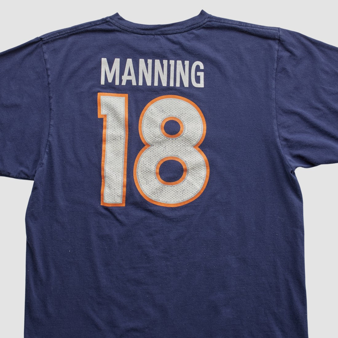 Denver Broncos Reebok 2000s T-shirt - Navy Vintage - Fanatics