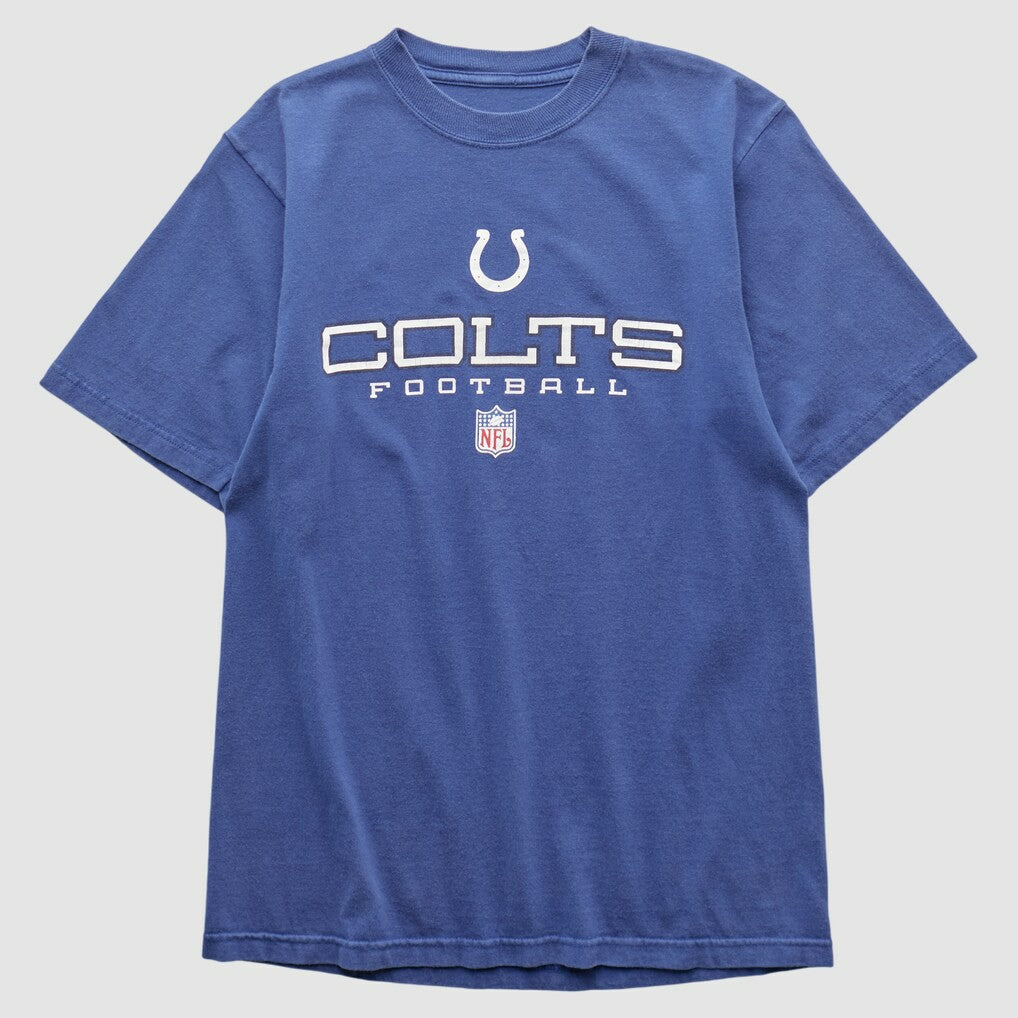 Indianapolis Colts Reebok 2000s T-shirt - Blue Vintage - Fanatics