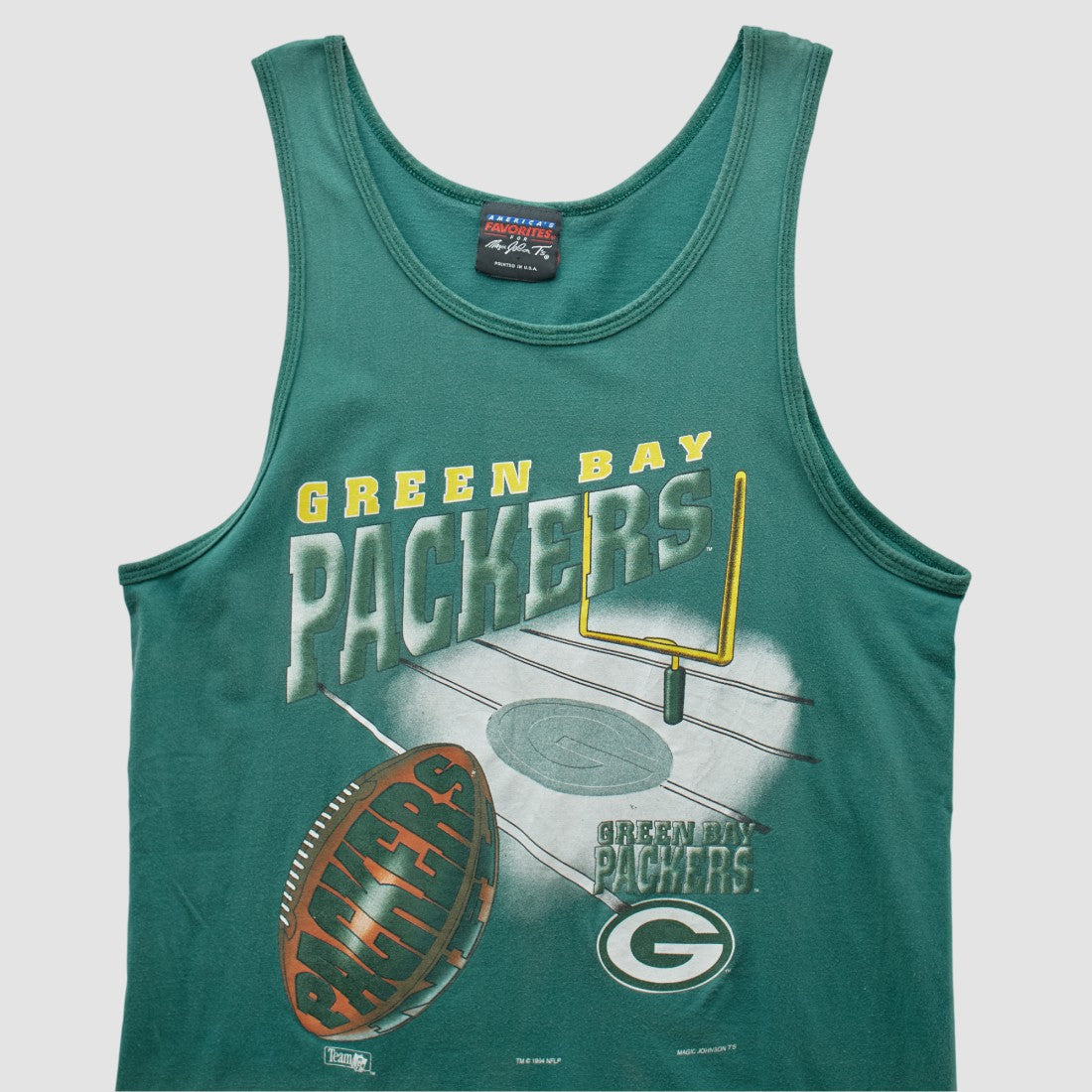 Green Bay Packers Murina 1994 Tank - Green Vintage - Fanatics