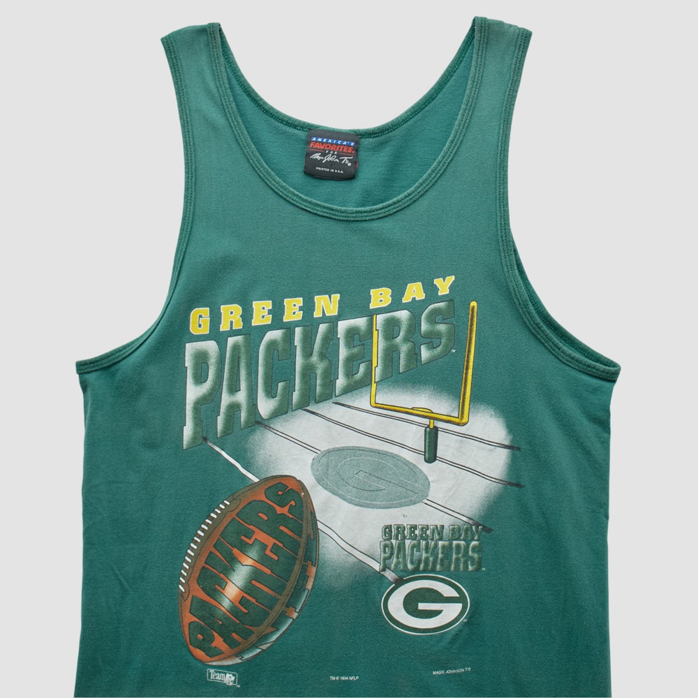 Green Bay Packers Murina 1994 Tank - Green Vintage - Fanatics