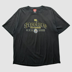 Pittsburgh Steelers NFL 2000s T-shirt - Black Vintage - Fanatics
