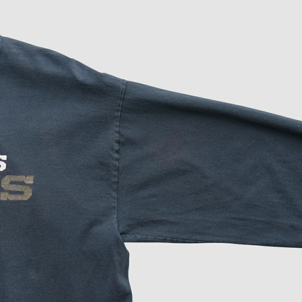 New Orleans Saints Reebok 2010 Long Sleeve T-shirt - Navy Vintage - Fanatics