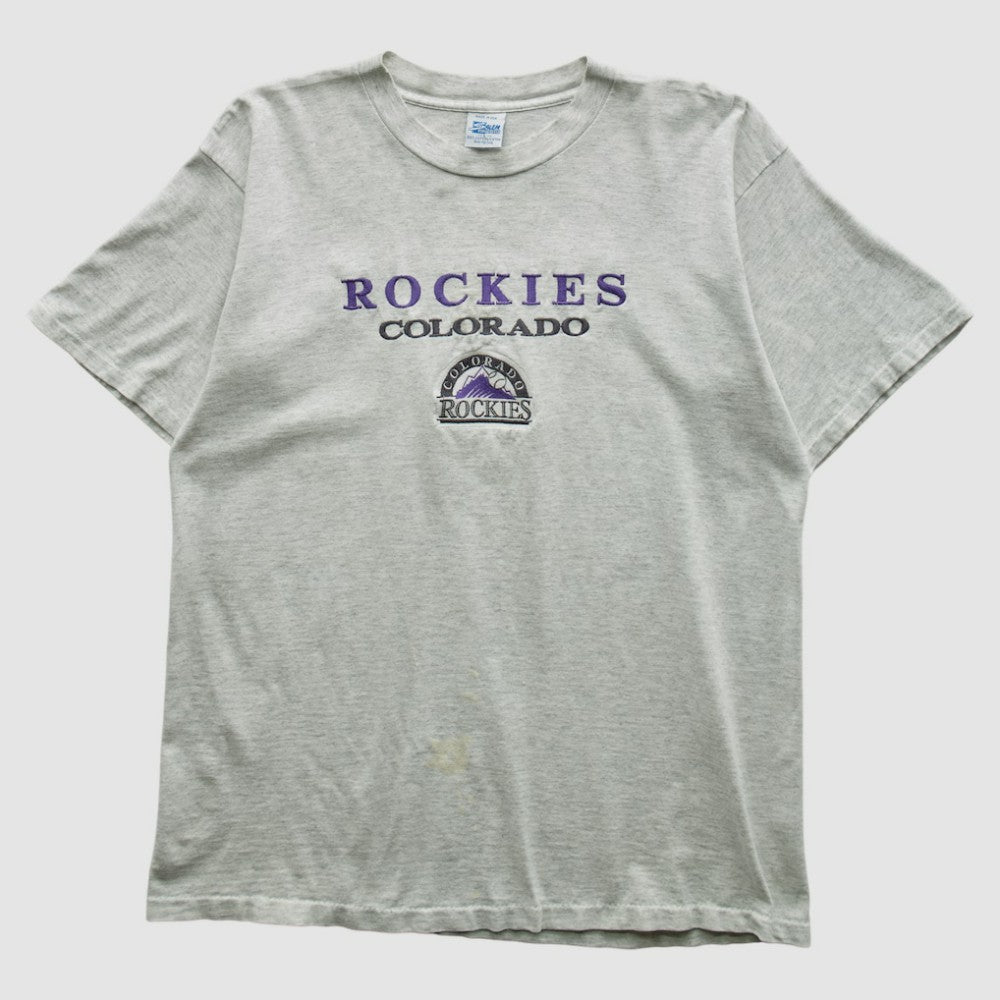 Colorado Rockies Salem Sportswear 90s T-shirt Sale