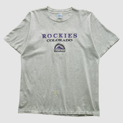 Colorado Rockies Salem Sportswear 90s T-shirt Sale