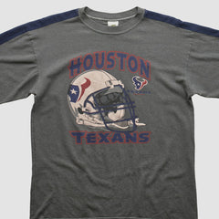 Houston Texans Knights Athletic 2000s T-shirt - Gray Vintage - Fanatics