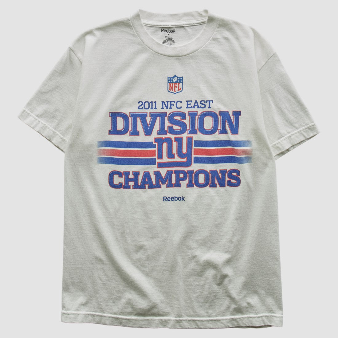New York Giants Reebok 2011 T-shirt - White Vintage - Fanatics