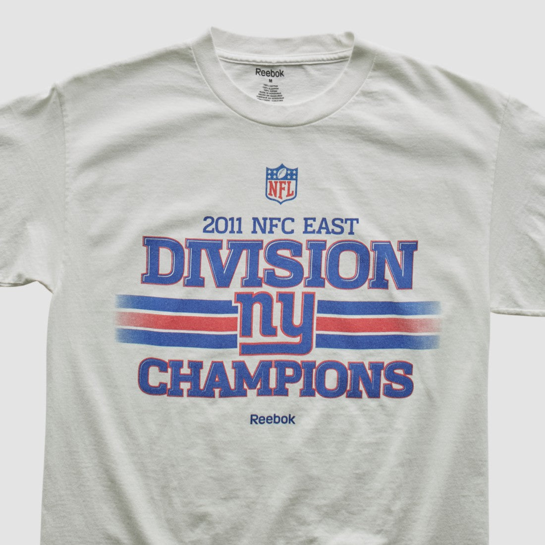 New York Giants Reebok 2011 T-shirt - White Vintage - Fanatics