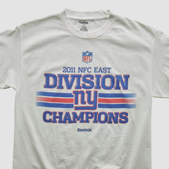New York Giants Reebok 2011 T-shirt - White Vintage - Fanatics