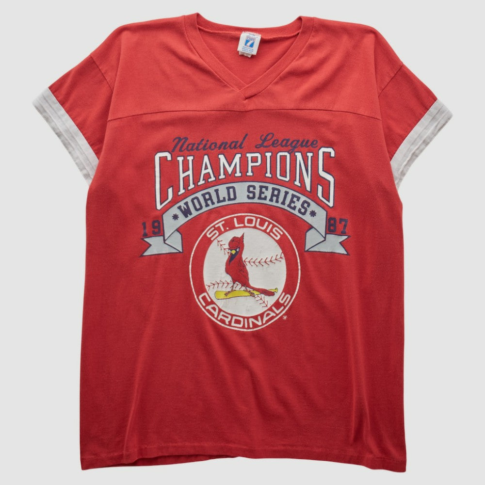 St. Louis Cardinals Logo Athletic 1987 T-shirt Outlet